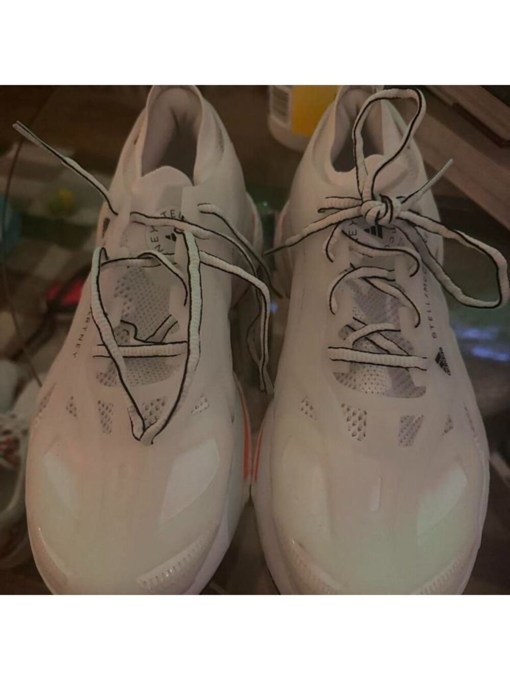Adidas Women's White Trainers - Picture 3 of 5